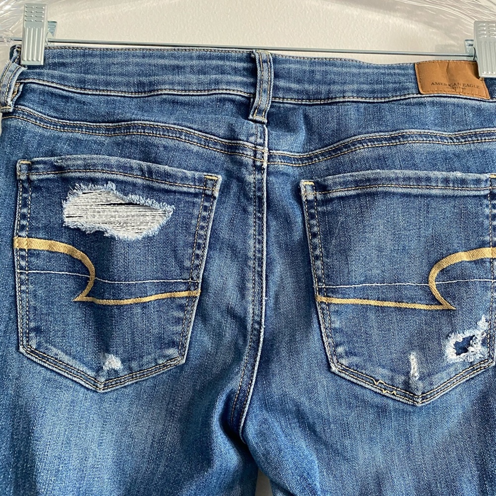 Hi Rise Frayed Jeggings - Picture 10 of 10